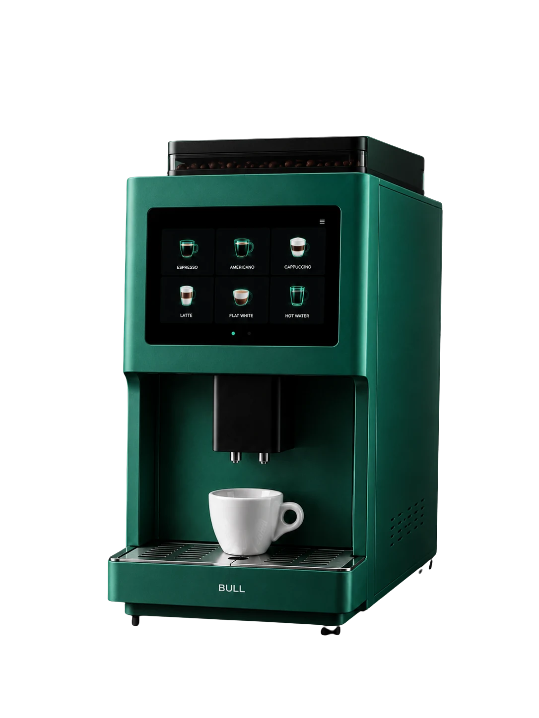 Bull Barista Core, kávovar na zrnkovú kávu pre kancelárie, hotely a gastro prevádzky